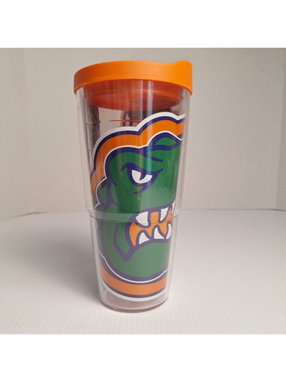 NEW TERVIS 24 OZ FLORIDA UNIVERSITY GATORS DOUBLE WALL INSULATED TUMBLER U OF F
